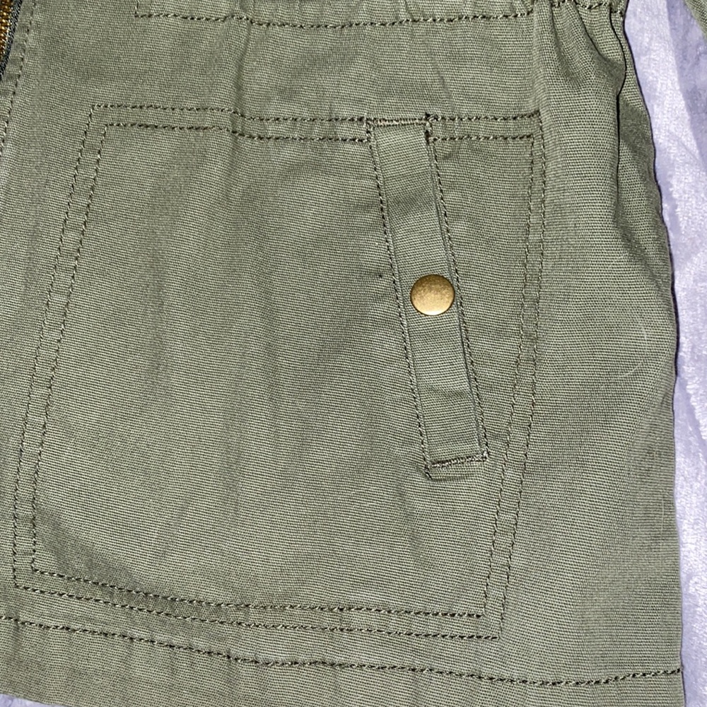 XS Old Navy Utility Jacket. Olive green color. Outerwear. Coat overcoat … - Picture 5 of 10
